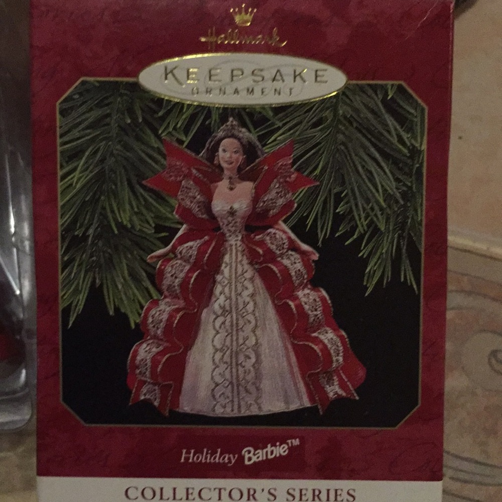 Holiday Barbie Christmas ornament